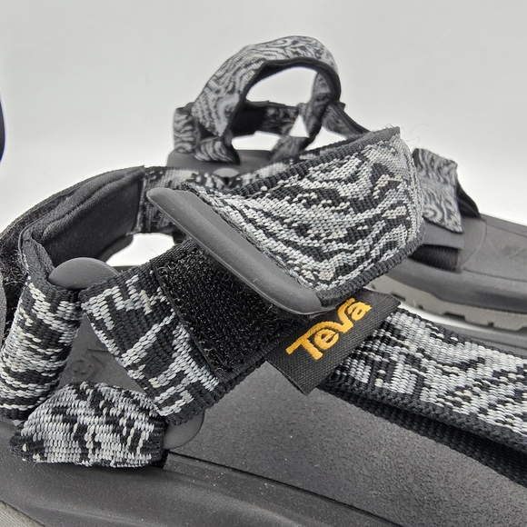 Teva Hurricane XLT2 Men's Hiking Velcro Strap Sandals, Like-new, Magma Black, 10 - Picture 2 of 13